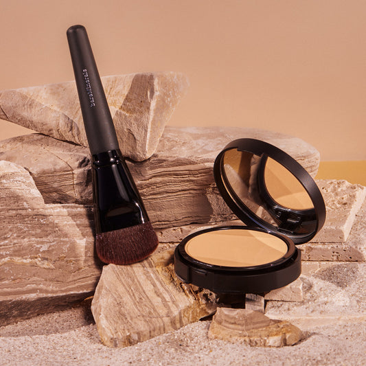 BAREPRO® 24HR Powder Foundation and Luxe Brush Bundle